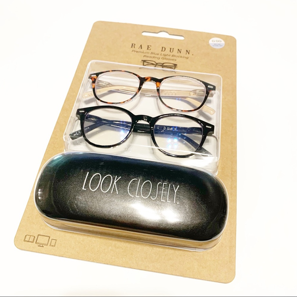 Rae Dunn Blue Light Blocking Reading Glasses +0.00